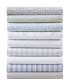 Фото #3 товара Koya Bay Cool Zone Cotton Percale 4 Piece Sheet Set, Queen