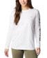 ფოტო #1 პროდუქტის Women's North Cascades Cotton Long-Sleeve T-Shirt