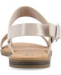 Фото #3 товара Women's Lavine Double Strap Flat Sandals