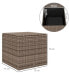 Фото #9 товара Polyrattan Auflagenbox 865-020V00KK