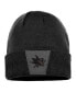 Men's Black San Jose Sharks Authentic Pro Road Cuffed Knit Hat