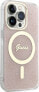 Guess Guess GUHMP15XH4STP iPhone 15 Pro Max 6.7" rózowy/pink hardcase IML 4G MagSafe