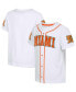 Фото #1 товара Toddler White Miami Hurricanes Buddy Baseball T-Shirt