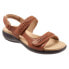 Фото #2 товара Trotters Romi Woven T2232-215 Womens Brown Extra Wide Strap Sandals Shoes 10