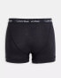 Calvin Klein Cotton Stretch 5-pack trunks in black