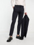Фото #1 товара New Look skinny suit trousers in navy pinstripe