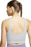 Фото #5 товара Топ кроп Nike Yoga Luxe Infinalon для йоги, женский, без бретелек
