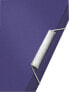 Esselte Leitz Style 3-Flap - A4 - Polypropylene (PP) - Blue - 150 sheets - 80 g/m² - Elastic band