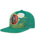 Фото #2 товара Men's Kelly Green Boston Celtics Hardwood Classics Asian Heritage Scenic Snapback Hat