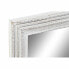 Фото #3 товара Настенное зеркало DKD Home Decor Стеклянный Белый Деревянный MDF (160 x 2.5 x 60 cm)