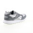 Фото #21 товара Reebok GL 1000 Leather Mens Gray Suede Lace Up Lifestyle Sneakers Shoes
