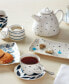 Фото #3 товара Blue Bay Porcelain 9 Pc. Tea Set with gold tone accent