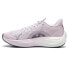 Фото #3 товара Puma Velocity Nitro 3 Radiant Running Womens Purple Sneakers Athletic Shoes 379