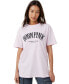 Women's The Oversized Graphic License T-shirt