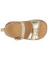 Baby Every Step® Gold Sandals 2.5