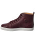 Фото #4 товара Christian Louboutin Louis Leather Sneaker Men's Red 41