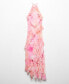 Фото #9 товара Women's Ruffled Floral Print Dress