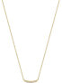 Фото #1 товара ANIA HAIE NAU004-03YG Magma Curve Ladies Necklace Gold 14K, adjustable