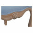 Фото #3 товара Кресло мягкое DKD Home Decor Синее полиэфирное деревянное (58 x 56 x 69 см)