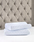 Фото #6 товара Cool Comfort Memory Foam Contour Bed Pillow, King, Created for Macy's