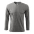 T-shirt Mafini Long Sleeve M MLI-11212 dark gray melange