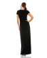 Women's Ieena Slit Gown with Side Beaded Detail