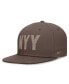 Men's Brown New York Yankees Statement Ironstone Performance True Fitted Hat