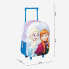 School Rucksack with Wheels Frozen Blue 25 x 31 x 10 cm