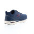 Фото #15 товара Skechers Arch Fit Slip Resistant Vigorit Mens Blue Wide Athletic Work Shoes