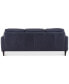 Фото #8 товара CLOSEOUT! Locasta 84" Tufted Leather Sofa, Created for Macy's