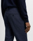 Фото #6 товара Men's Super Slim-Fit Printed Suit Pants