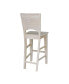 Canyon Collection Solid Back Bar Height Stool