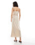 Фото #3 товара Never Fully Dressed Mimi cut-out linen lace midaxi dress in cream