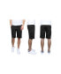 Men's 5-Pocket Flat-Front Slim-Fit Stretch Chino Shorts
