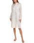 Фото #1 товара Eileen Fisher Boxy Long Silk Shirt Women's White Xs