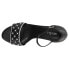 VANELi Mayann Womens Black Dress Sandals 305181