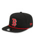 Фото #1 товара Men's Black Boston Red Sox Branch Golfer Snapback Hat