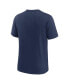 Men's Navy San Diego Padres Rewind Retro Tri-Blend T-shirt