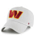 Фото #1 товара Men's Gray Washington Commanders Clean Up Adjustable Hat