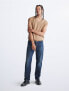 Фото #2 товара Calvin Klein Jeans Mens Flat Front Denim Jeans Vintage CK Indigo 33W x 30L