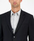 Фото #3 товара Hugo by Hugo Boss Modern Fit Wool Blend Suit Jacket Black 38R