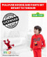 Фото #3 товара Elmo Cookie Monster Boy's Fleece Pullover Hoodie and Pants Outfit Set Toddler