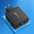 Фото #5 товара Ładowarka sieciowa do telefonu 2x USB-A 36W QC3.0 - czarna