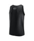 Фото #2 товара Men's Black New York Jets Elements Tank Top