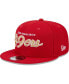 Фото #2 товара Men's Scarlet San Francisco 49ers Main Script 9FIFTY Snapback Hat