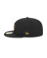 ფოტო #4 პროდუქტის Men's Black Pittsburgh Pirates 2024 Armed Forces Day On-Field 59FIFTY Fitted Hat