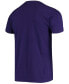 ფოტო #3 პროდუქტის Men's Purple Phoenix Suns Primary Team Logo T-shirt