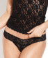 Фото #1 товара Signature Lace Low Rise Thong Underwear