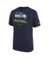 Big Boys Navy Seattle Seahawks Sideline Legend Performance T-shirt
