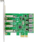 Kontroler Digitus PCIe 2.0 x1 - 4x USB 3.0 (DS-30226)